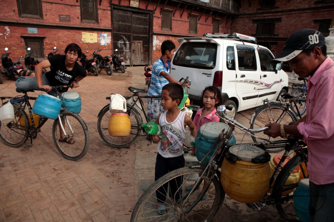 People of Nepal, fresh water shortage in nepal