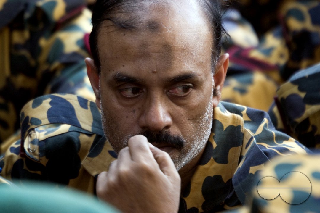 BDR troops eagerly wait to report