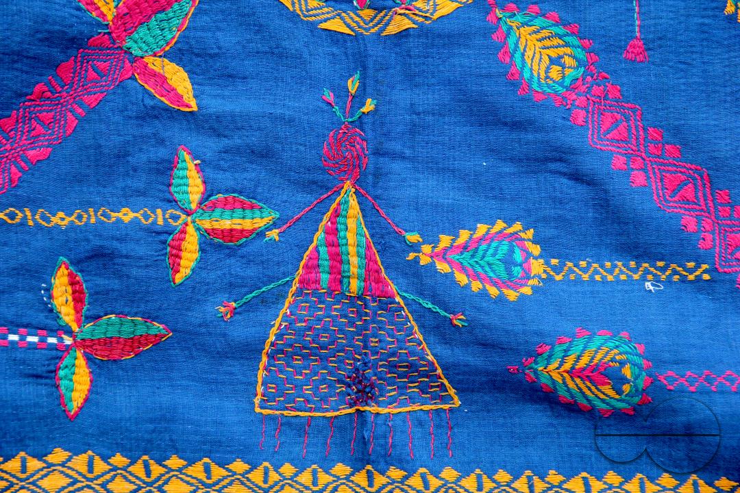 Nakshi kantha, a type of embroidered quilt, is a centuries-old Bengali art tradition of the Bengal region, notable in Bangladesh and Indian states of West Bengal, Tripura and part of Assam
