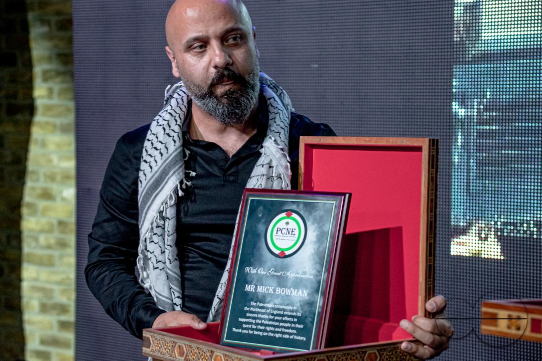 The Road to Freedom, organised by the Northeast Palestinian community in collaboration with the Newcastle PSC took place in Gateshead