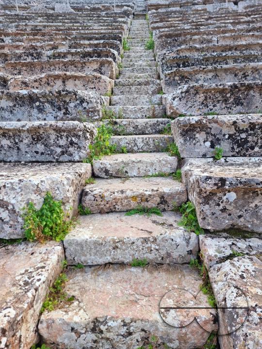 The Odeon of Herodes Atticus is a stone Roman theatre structure located on the southwest slope of the Acropolis of Athens