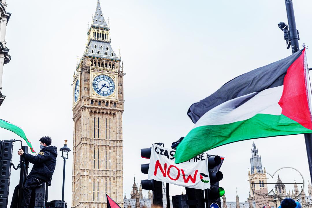 A global day of protests drew thousands of people including Children, who made their way through central London for a pro-Palestinian march, part of a global day of action against the longest and deadliest war between Israel and Palestinians in 75 years
