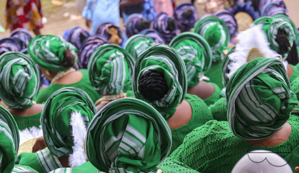 Ijebu Indigenes attend and perform during the colorful Ojude Oba festival in Ijebu