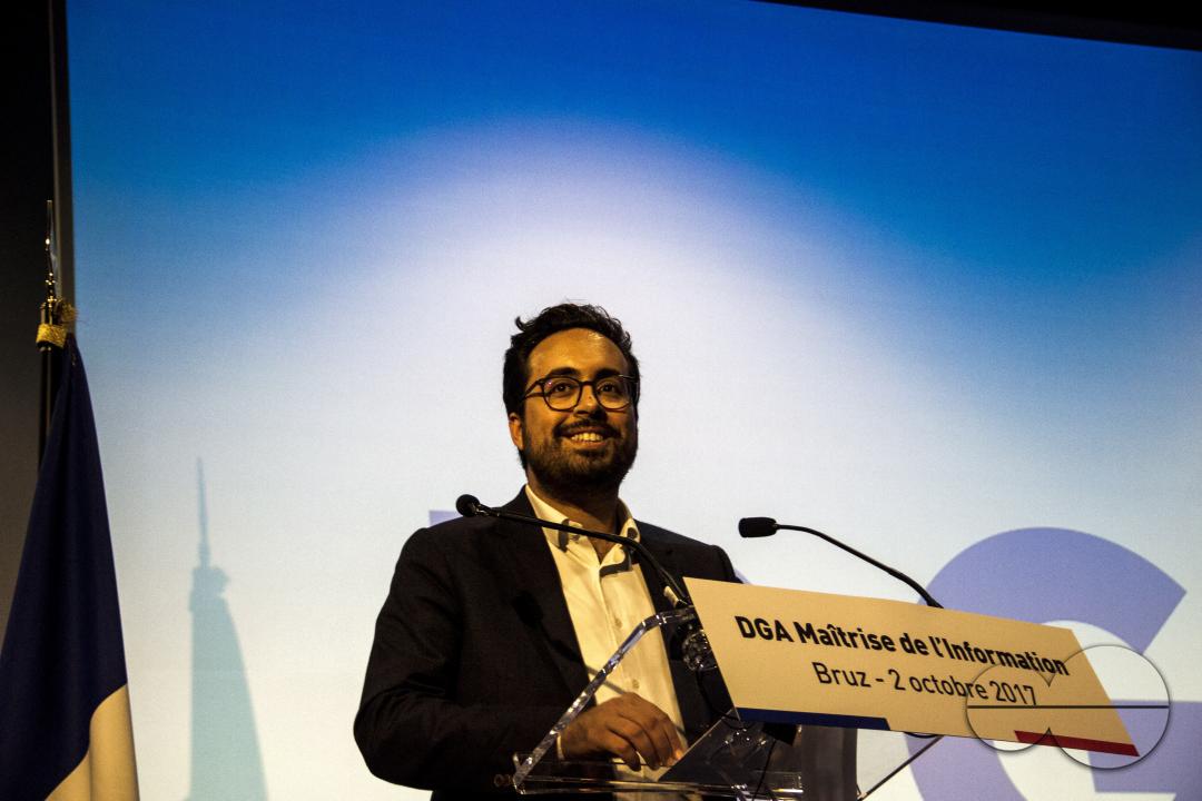 Mounir Mahjoubi - Secretary of State for Digital, at the Directorate General of Armaments - Information Management (DGA - MI), the French Government Defense procurement and technology agency responsible for the program management, development and purchas