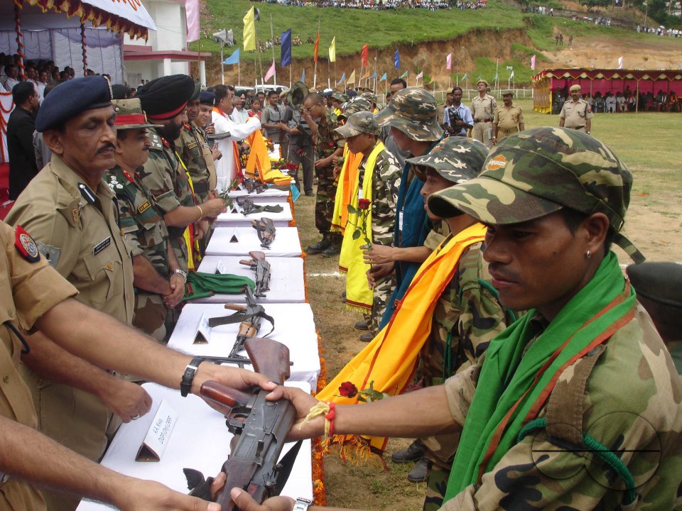Preparation of emersion and the emersion of goddess Durga in Assam