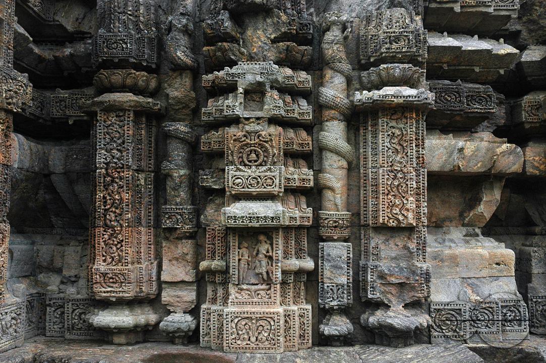 The Konark Sun Temple is the culmination of Orissan temple architecture, and one of the most stunning monuments of religious architecture in the world