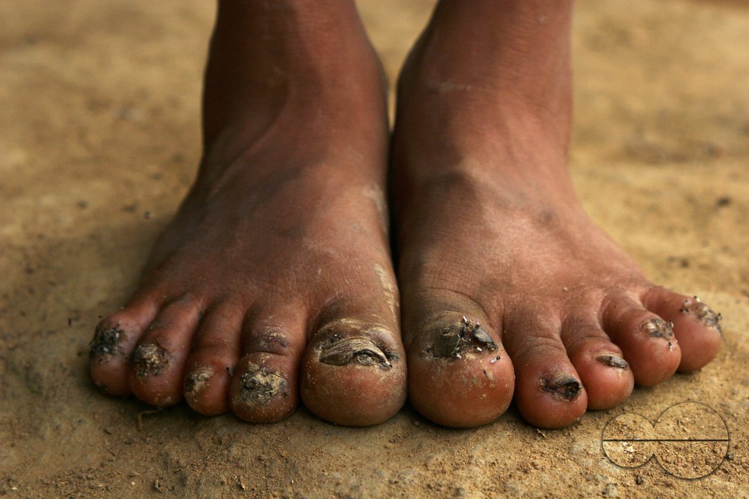 Yanomami child form a Siapa River community