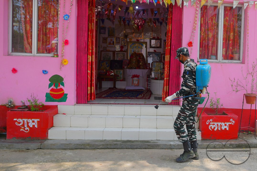 Different actives of CRPF, during covid-19