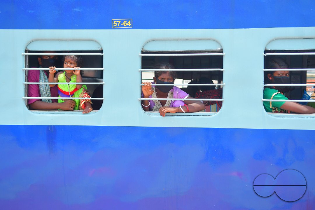 Migrated Labours are going their native on Shramik Express