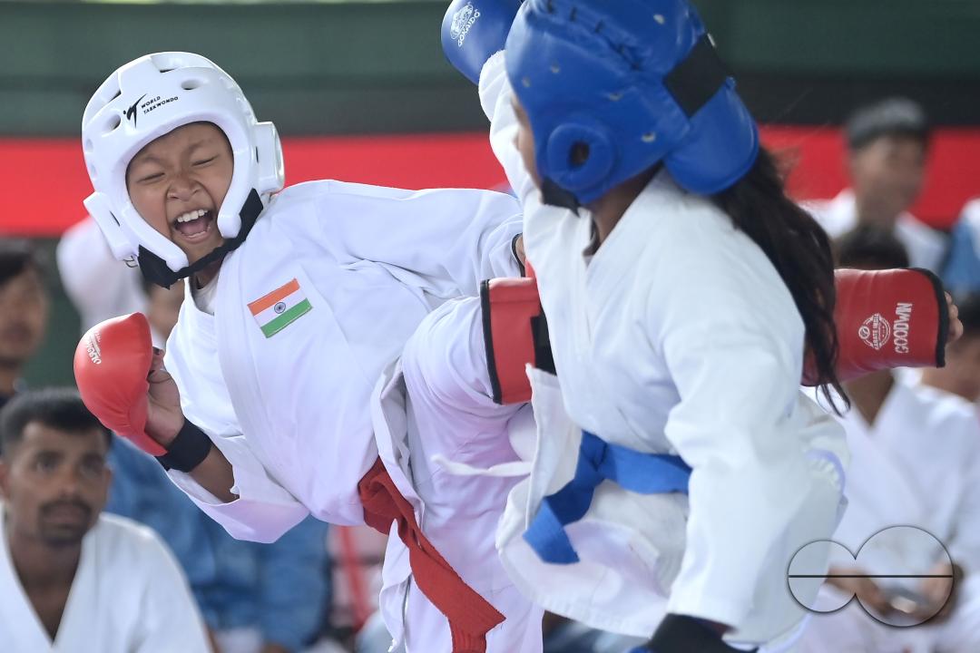The 7th National Zendokai Karate Championship at Assam Rifles Public School ground