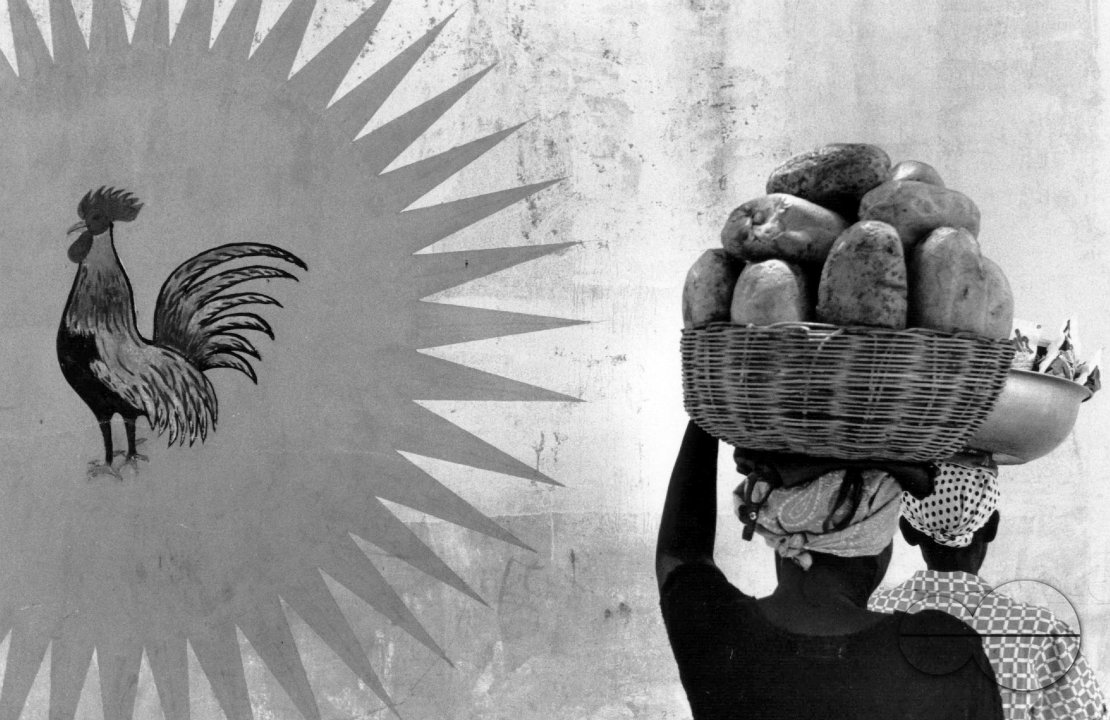 HAITI FRUIT VENDORS, PORT AU PRINCE, 1991