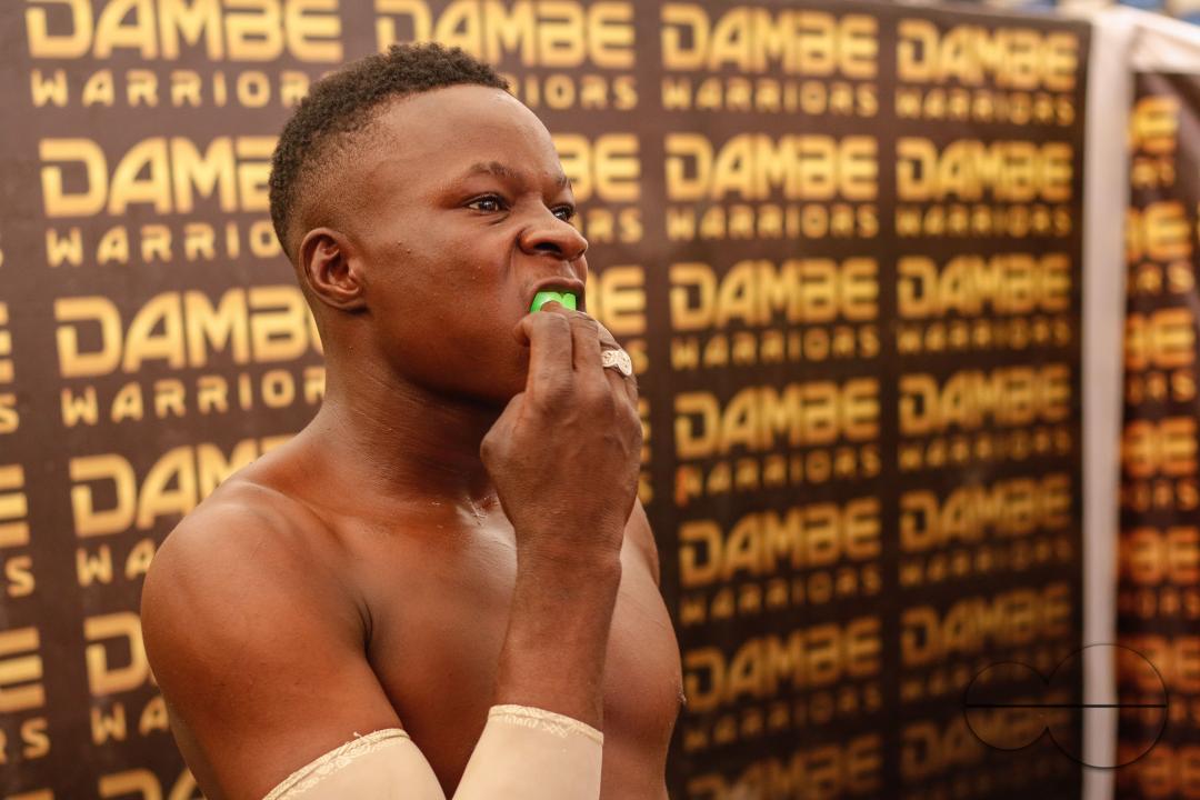 Dambe boxers fight during the Dambe Warriors Supper fight 3 Tournament in Abuja, Nigeria.