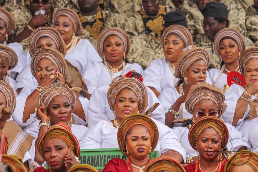 Ijebu Indigenes attend and perform during the colorful Ojude Oba festival in Ijebu