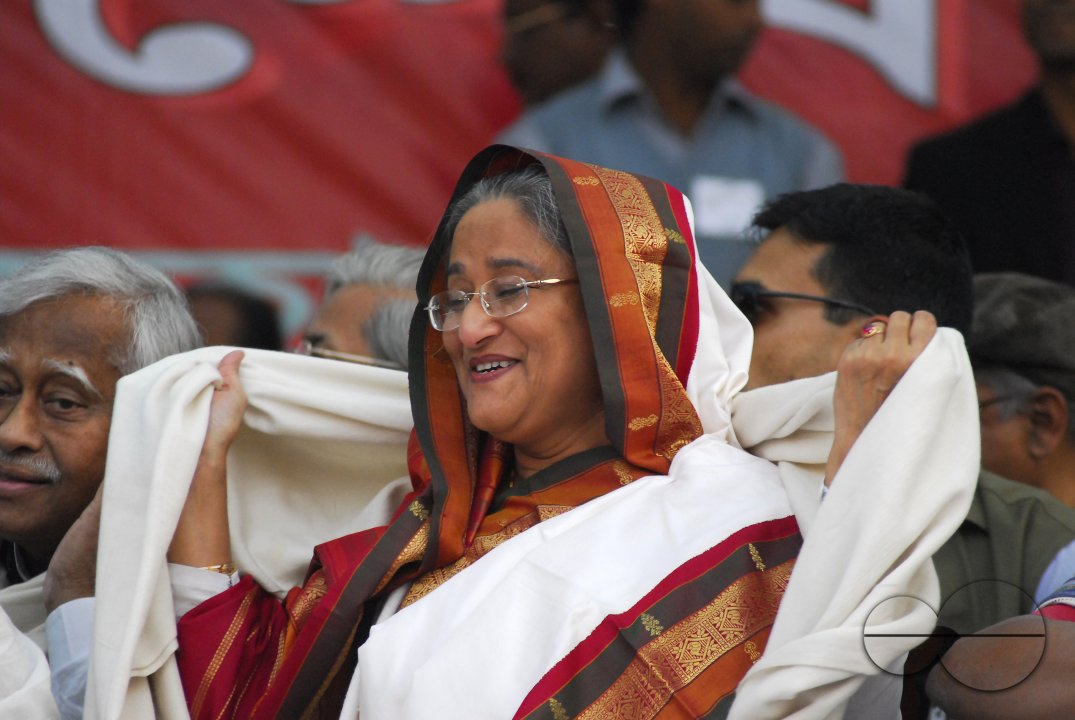Sheikh Hasina announces a tough protest programe