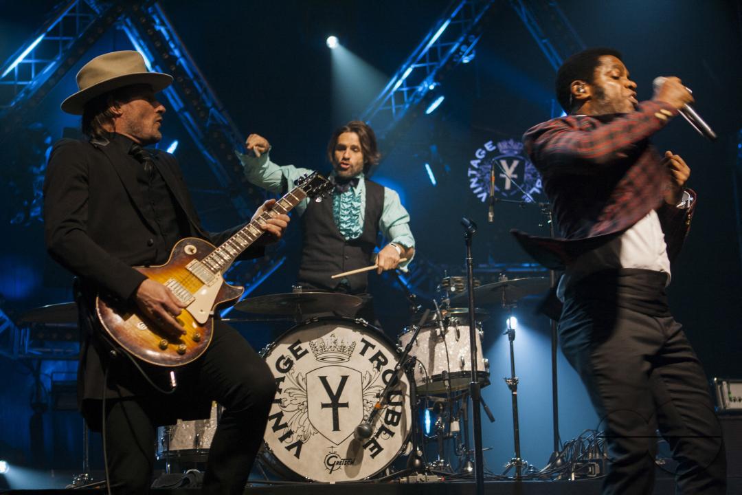 Vintage Trouble performed at the Les Rencontres Trans Musicales music festival