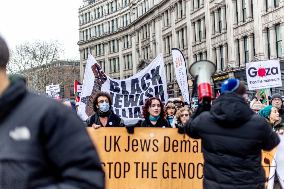 A global day of protests drew thousands of people including Children, who made their way through central London for a pro-Palestinian march, part of a global day of action against the longest and deadliest war between Israel and Palestinians in 75 years