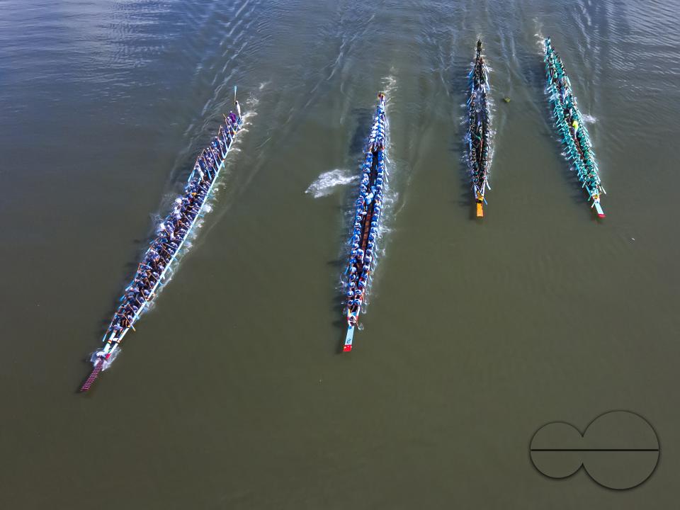 Nouka Baich is a traditional dragon boat-style paddling sport of Bangladesh