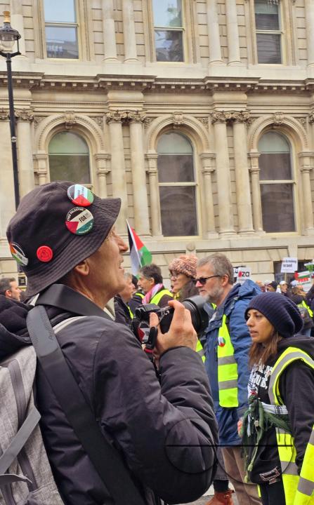 Thousands of Pro-Palestinians gathered for the Palestine Solidarity Campaign (PSC) demonstration in the capital to call for an immediate ceasefire in Gaza