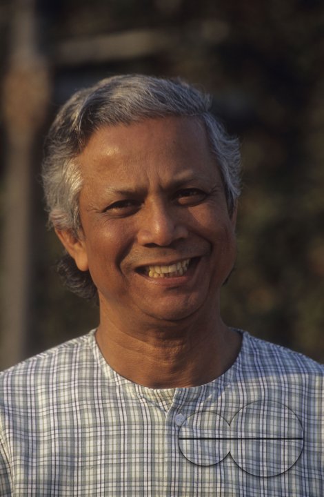 Portrait of Professor Muhammad Yunus