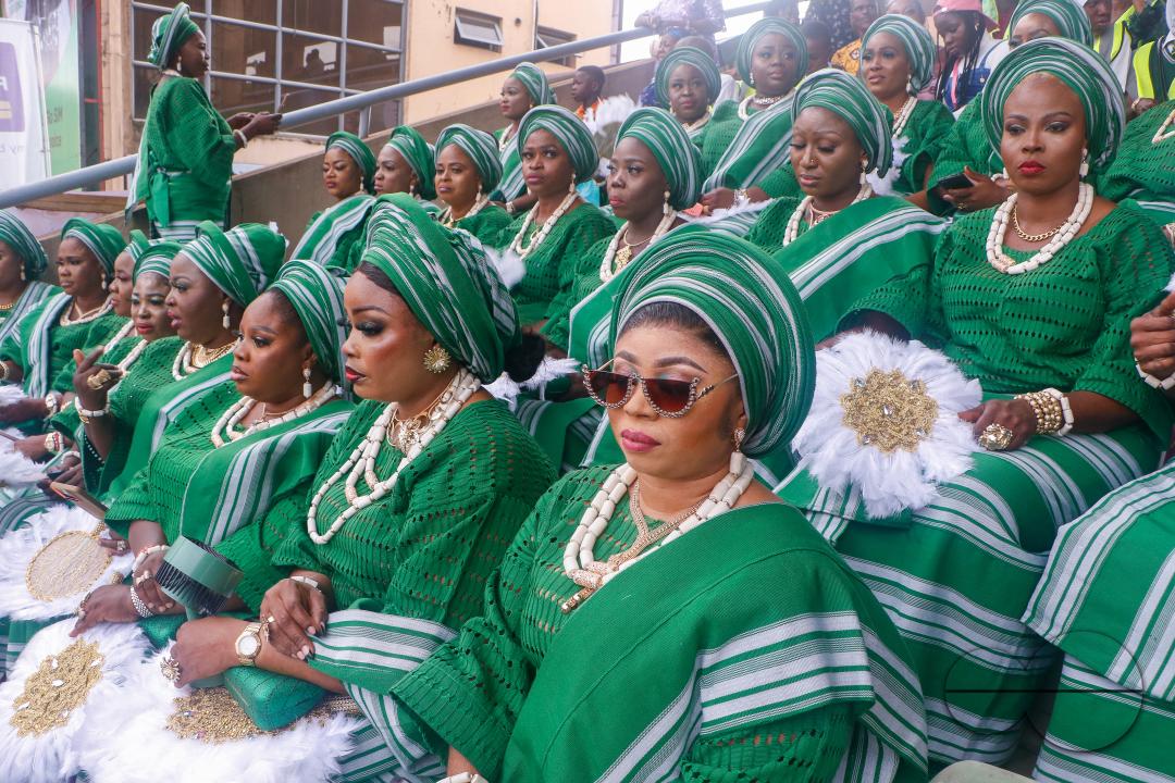 Ijebu Indigenes attend and perform during the colorful Ojude Oba festival in Ijebu