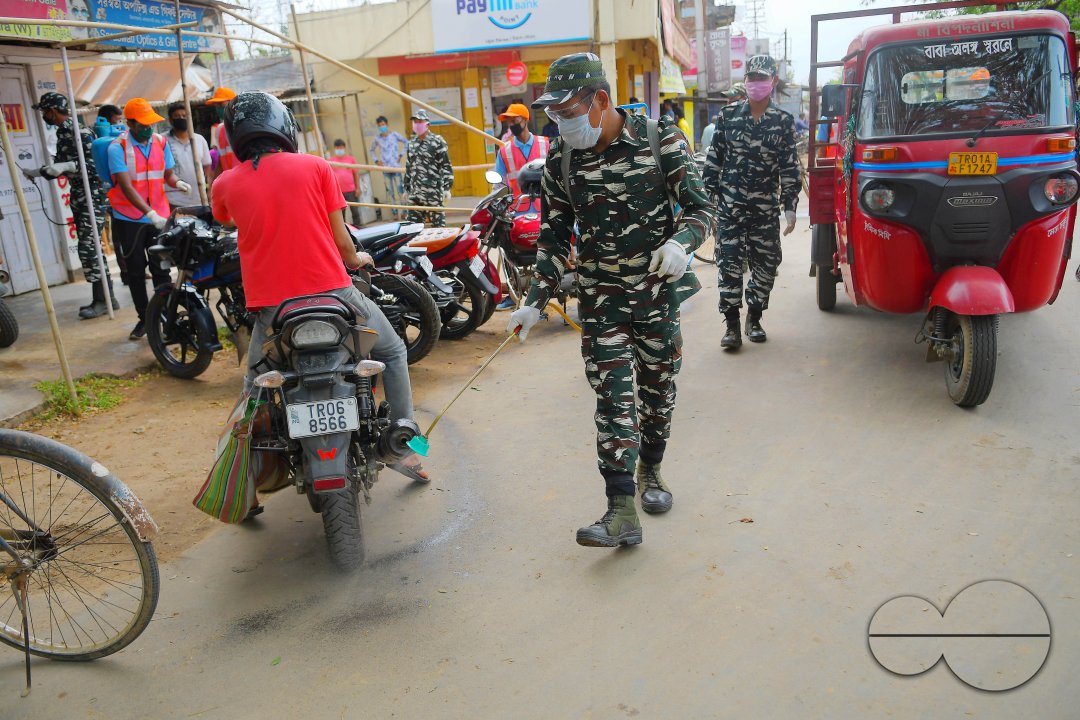 Different actives of CRPF, during covid-19