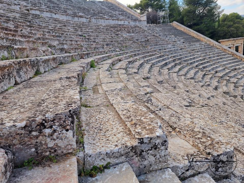 The Odeon of Herodes Atticus is a stone Roman theatre structure located on the southwest slope of the Acropolis of Athens