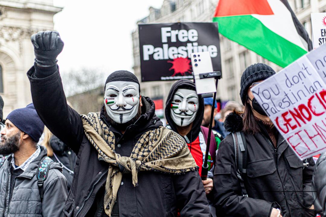 A global day of protests drew thousands of people including Children, who made their way through central London for a pro-Palestinian march, part of a global day of action against the longest and deadliest war between Israel and Palestinians in 75 years