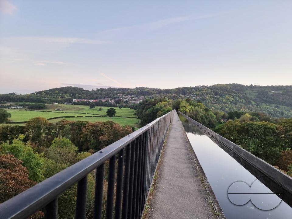 Gliding along the Llangollen Canal across the River Dee valley in North Wales in a flat bottom narrow boat at a top speed of 4 miles/hour is one of the most relaxing and memorable holidays
