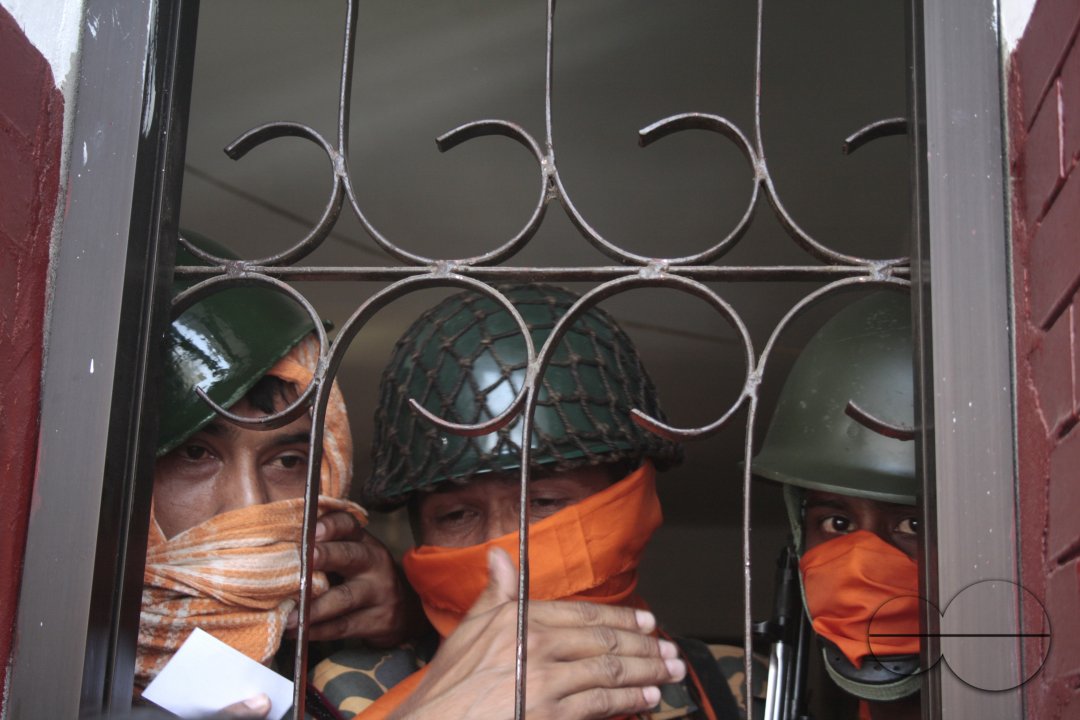 Army took over the BDR headquarter.