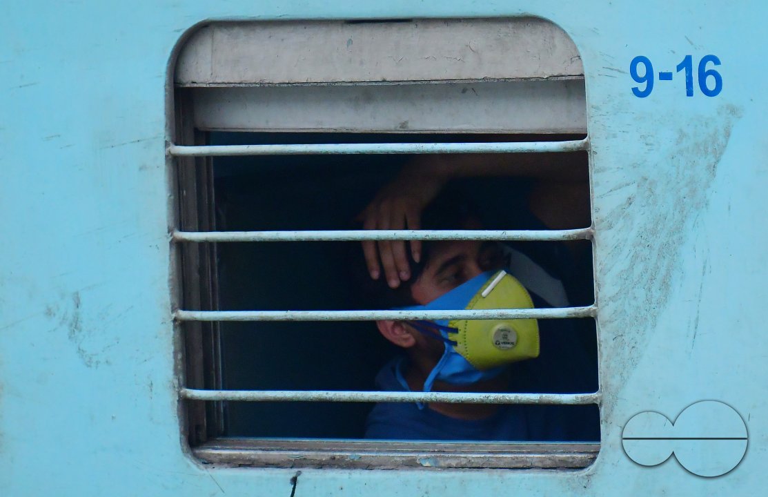 The first ever lockdown passengers train arrived in Agartala