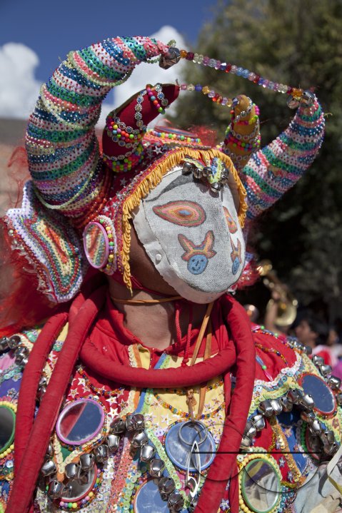 Carnival in Jujuy province in the Andes region of Argentina, South America