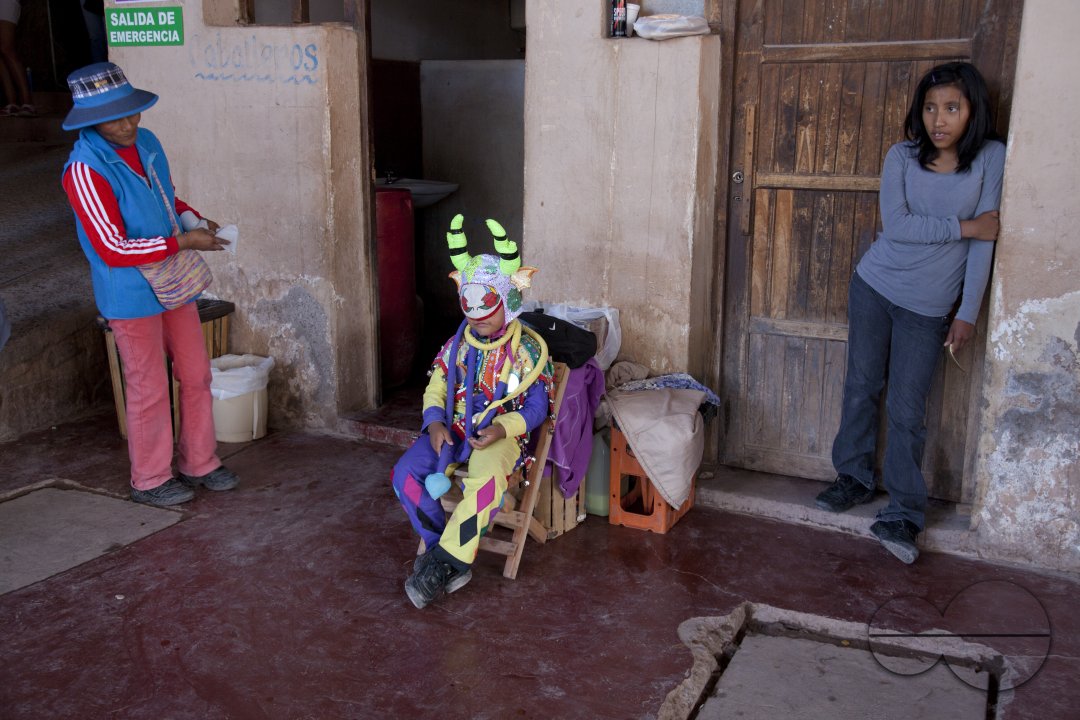 Carnival in Jujuy province in the Andes region of Argentina, South America