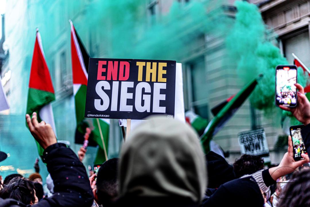 A global day of protests drew thousands of people including Children, who made their way through central London for a pro-Palestinian march, part of a global day of action against the longest and deadliest war between Israel and Palestinians in 75 years