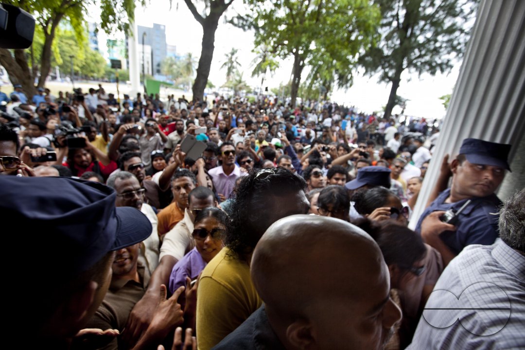 Male political protests