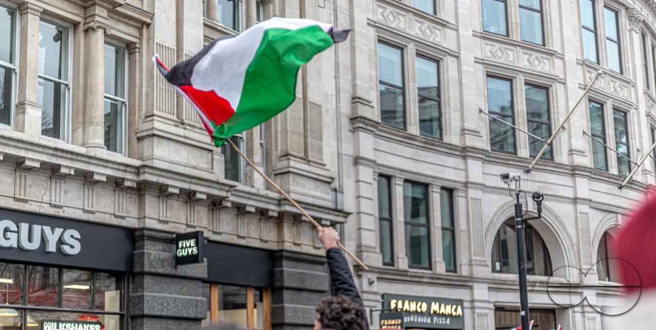 A global day of protests drew thousands of people including Children, who made their way through central London for a pro-Palestinian march, part of a global day of action against the longest and deadliest war between Israel and Palestinians in 75 years