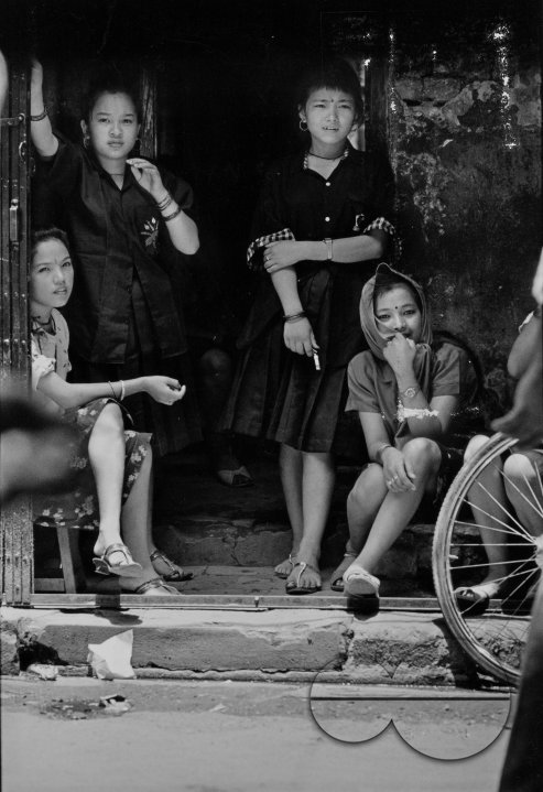 Images of child prostitution and commercial sex workers in South Asia.