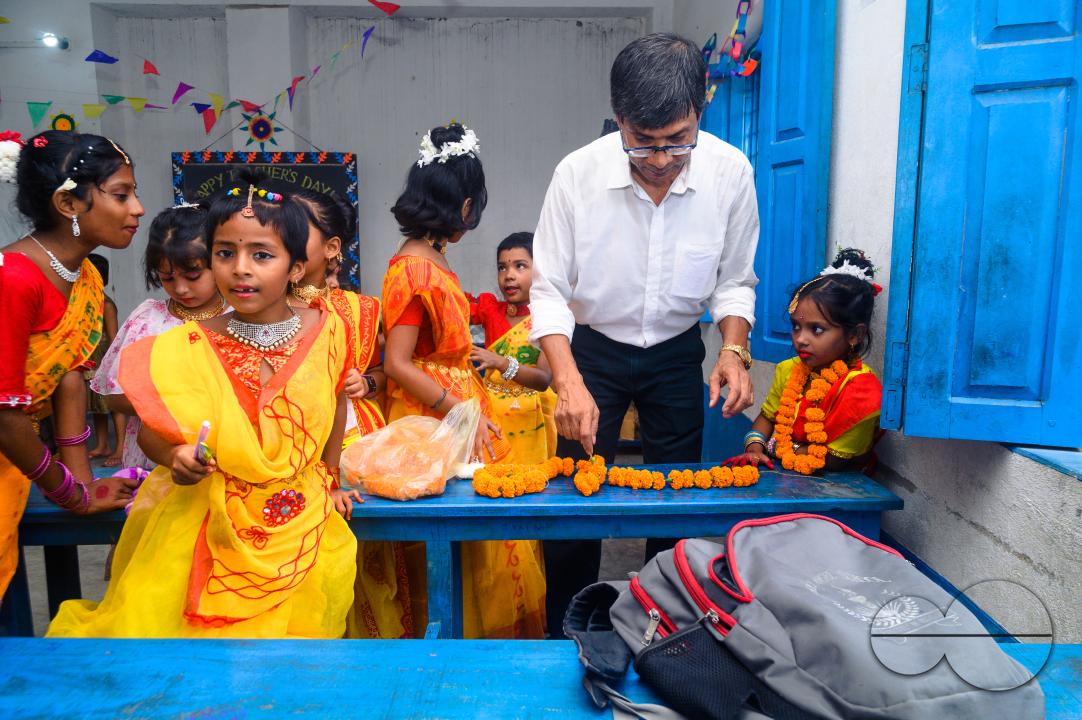 Nabin Nagar Primary School is a remote rural school situated in Nabin Nagar, along the barbed wire border of India and Bangladesh