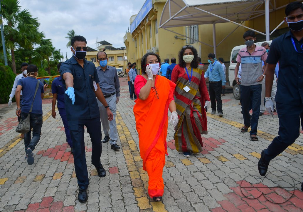 Stranded People Entering India, From Bangladesh