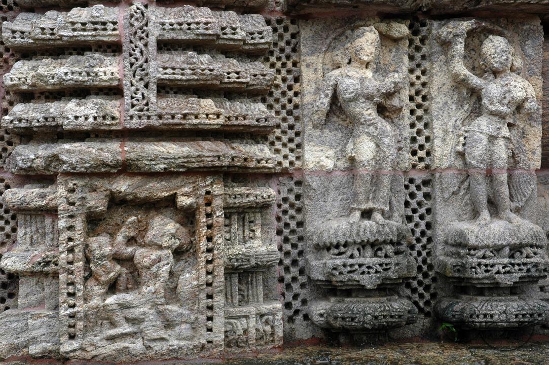The Konark Sun Temple is the culmination of Orissan temple architecture, and one of the most stunning monuments of religious architecture in the world