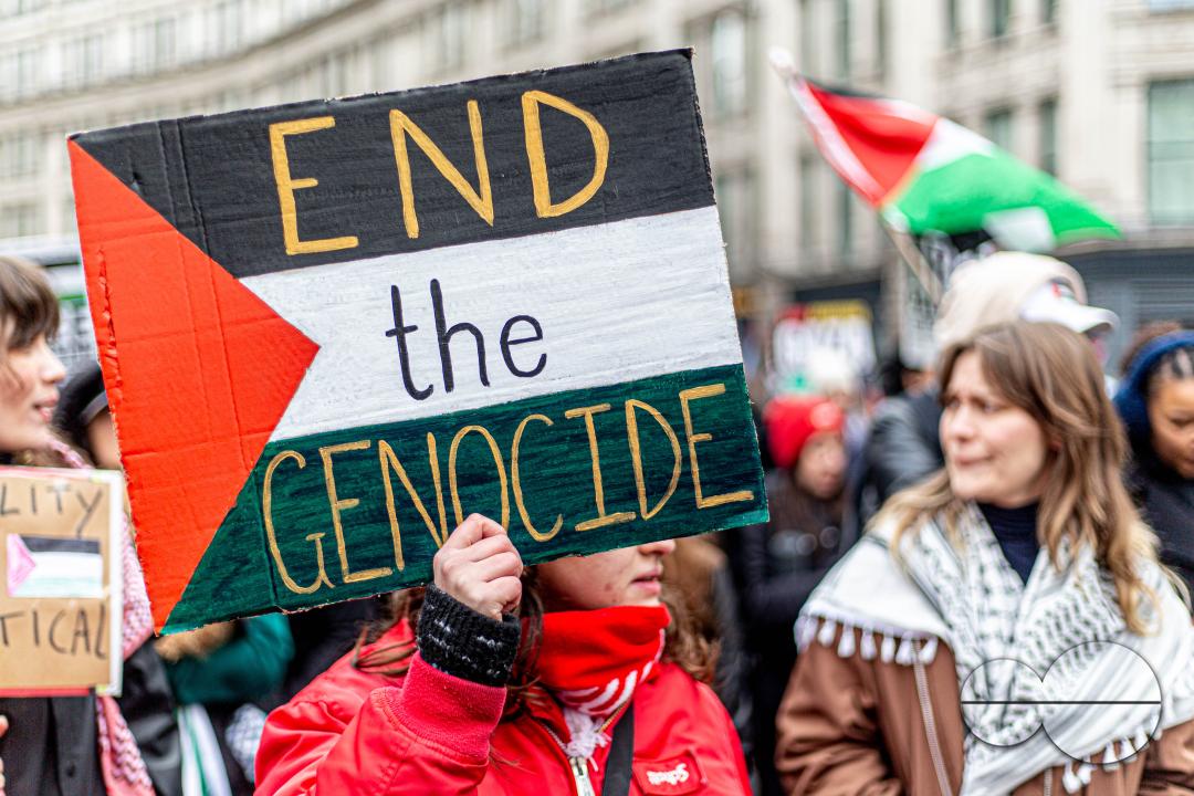 A global day of protests drew thousands of people including Children, who made their way through central London for a pro-Palestinian march, part of a global day of action against the longest and deadliest war between Israel and Palestinians in 75 years