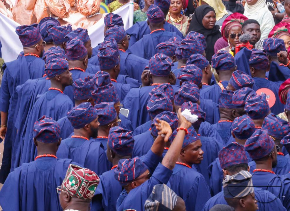 Ijebu Indigenes attend and perform during the colorful Ojude Oba festival in Ijebu
