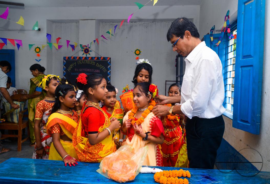 Nabin Nagar Primary School is a remote rural school situated in Nabin Nagar, along the barbed wire border of India and Bangladesh