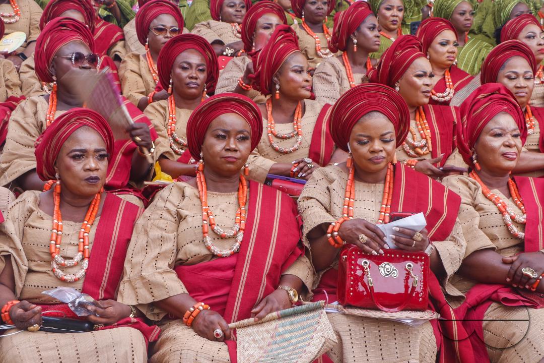 Ijebu Indigenes attend and perform during the colorful Ojude Oba festival in Ijebu