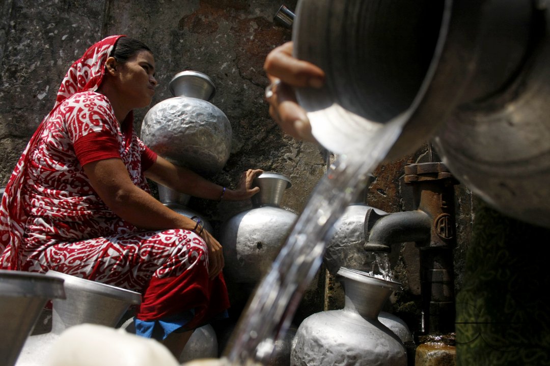 Suffers acute water scarcity