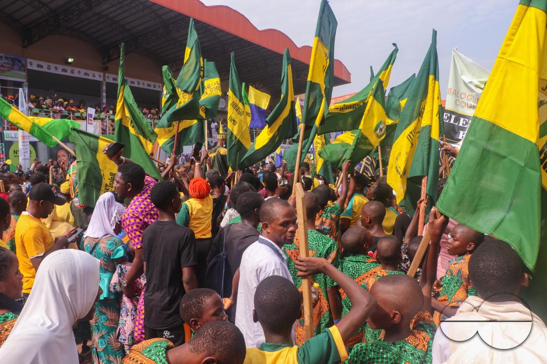 Ijebu Indigenes attend and perform during the colorful Ojude Oba festival in Ijebu