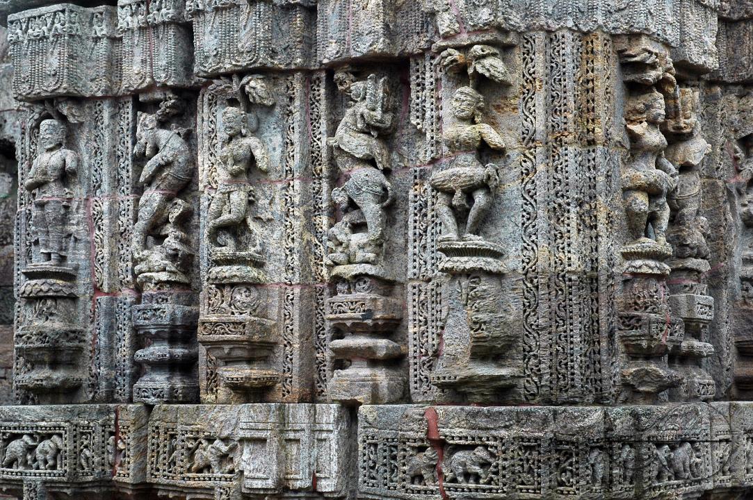 The Konark Sun Temple is the culmination of Orissan temple architecture, and one of the most stunning monuments of religious architecture in the world