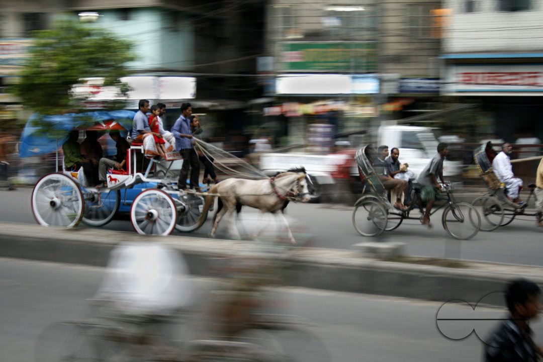 Horse cart ..