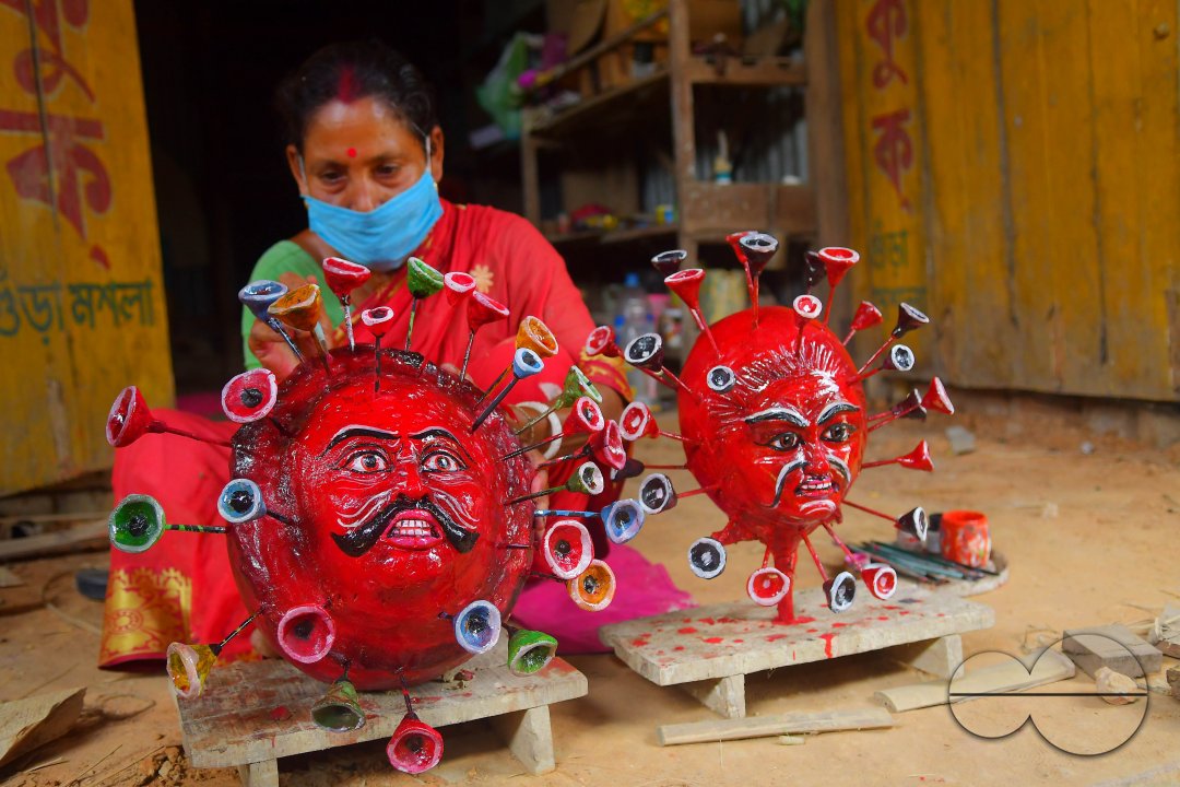 Making of the model of coronavirus