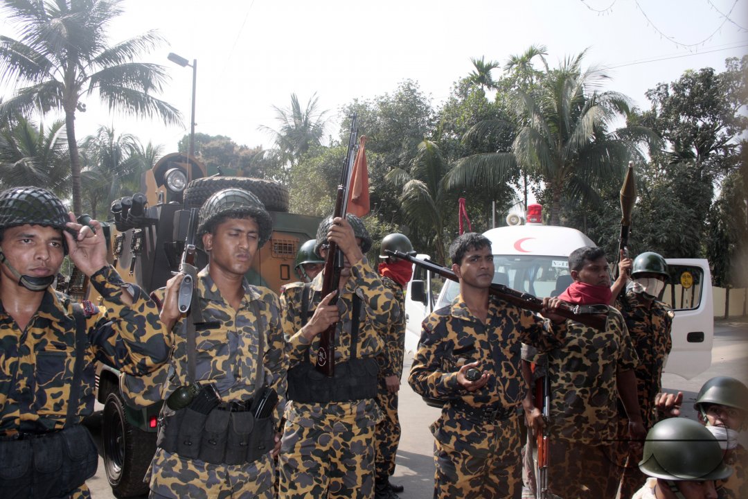 Army took over the BDR headquarter.