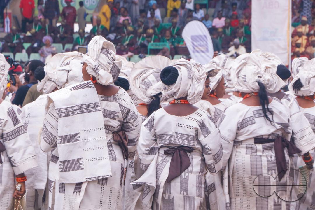 Ijebu Indigenes attend and perform during the colorful Ojude Oba festival in Ijebu